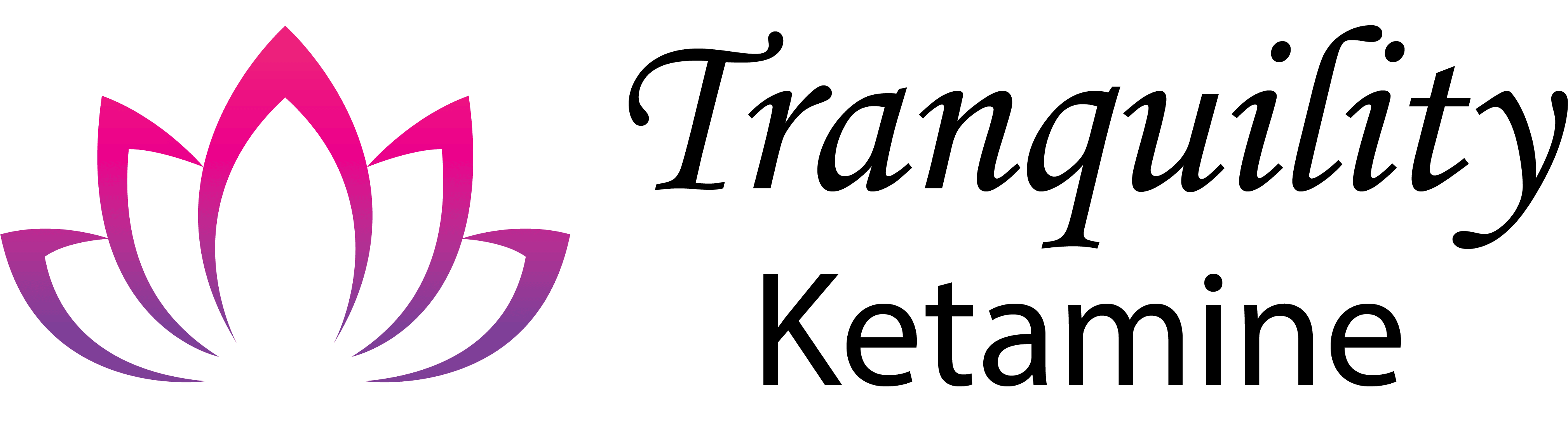 Tranquility Ketamine logo larger text