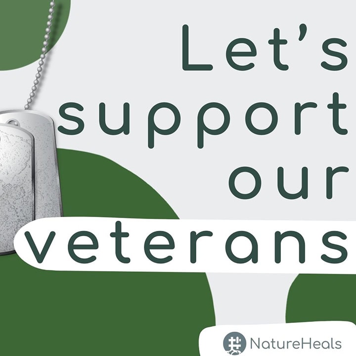 #NatureHeals — Let's support our veterans