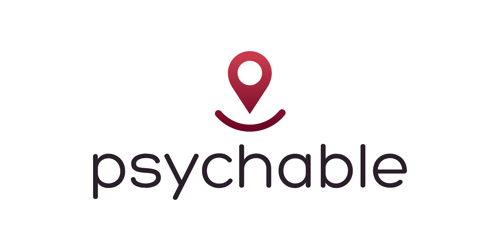 Psychable logo — centered